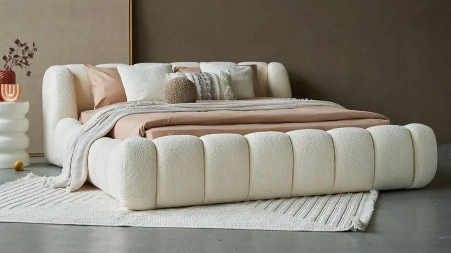 Кровать Litta Simple в вертикальной стёжке, OGOGOHOME